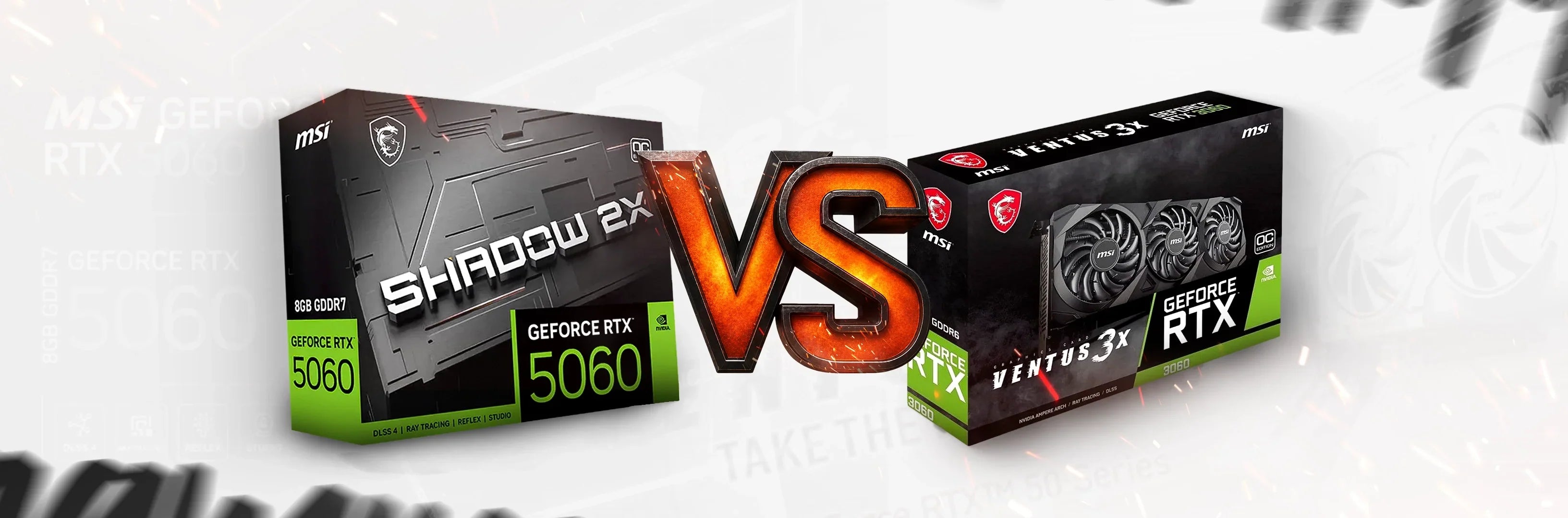 RTX 3060 VS  RTX 5060