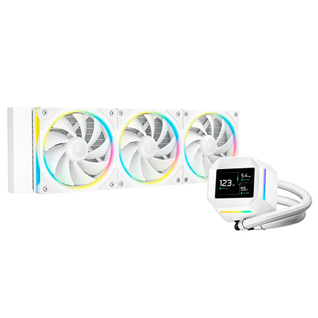 REFRIGERACION LIQUIDA 360MM  DEEPCOOL LE360 V2 3400 RPM/FULL BLANCA-1