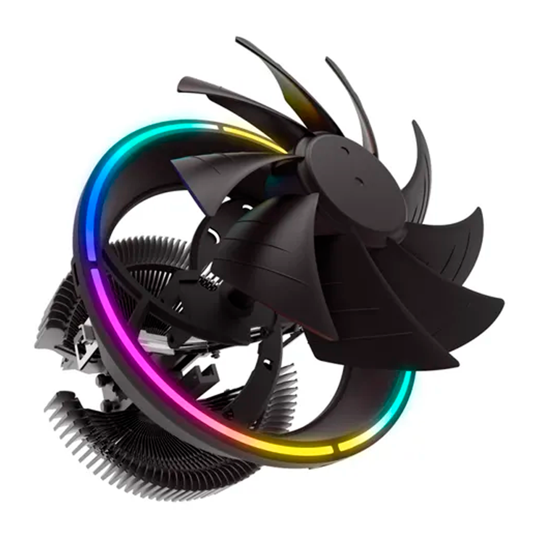 DISIPADOR FAN TORRE GAMMA 200  GAMEMAX NEGRO  INEL / AMD-3