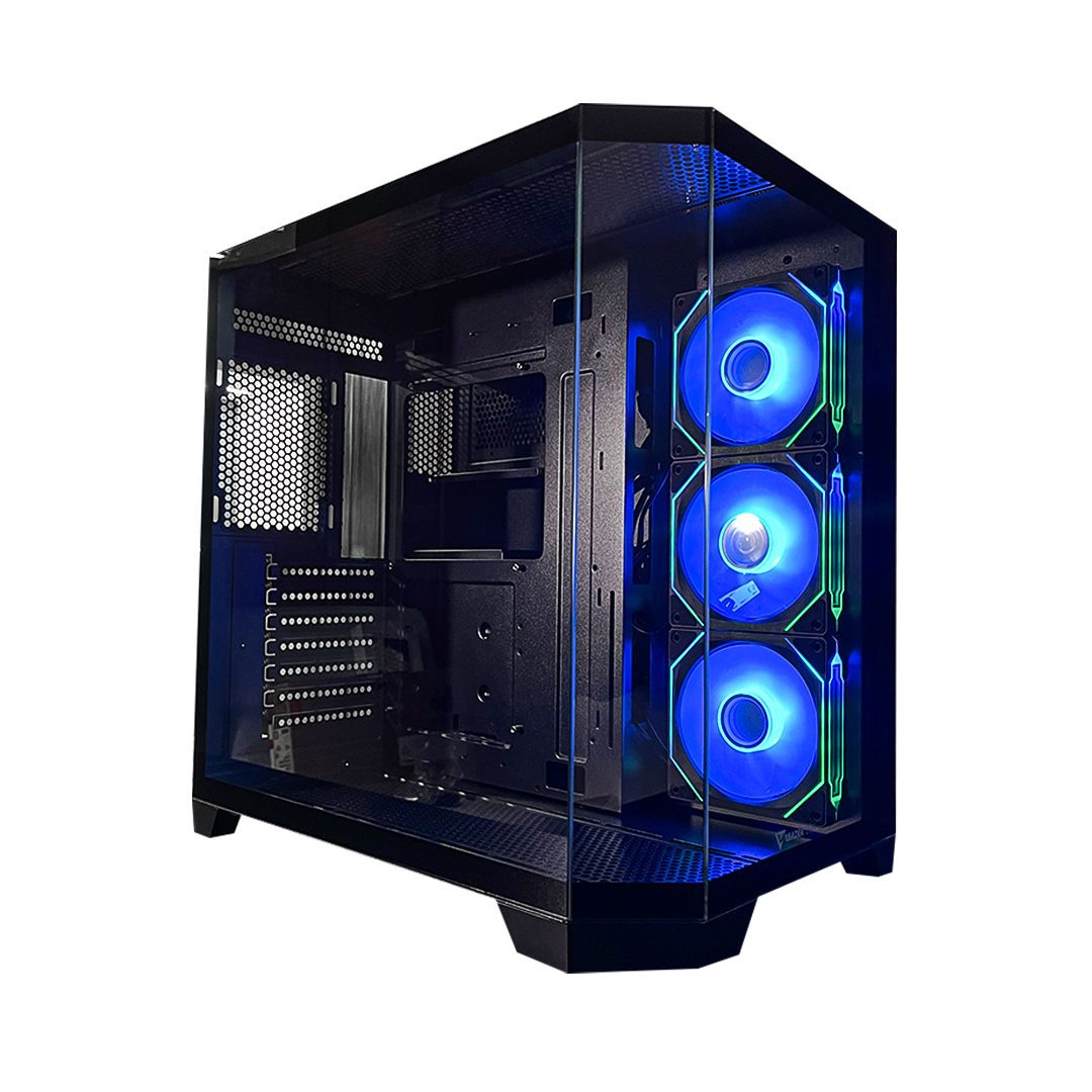 CASE JEMIP GAMING QUANTUM JPB507X BK NEGRO 3 FANES ARGB