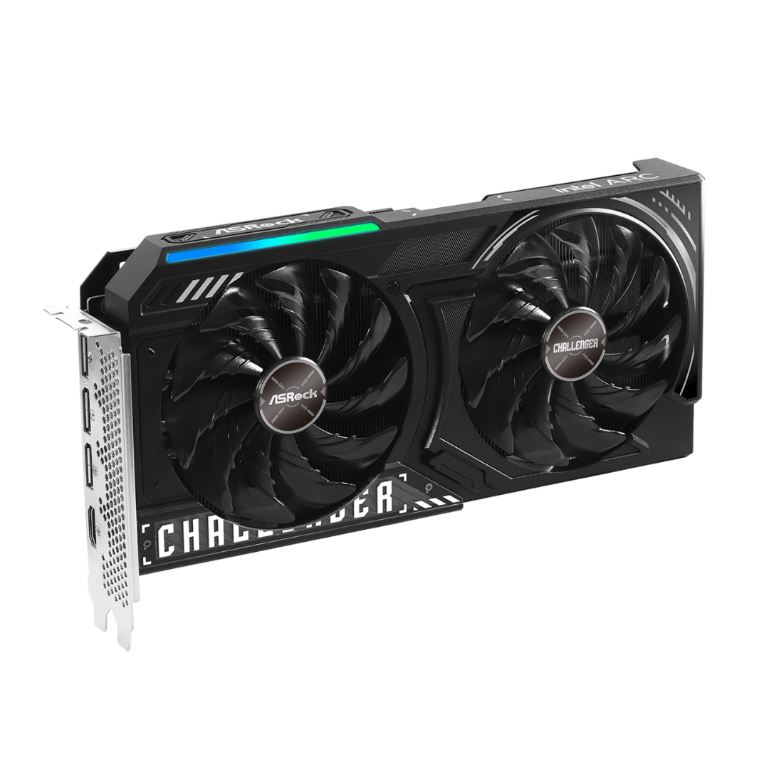 TARJETA DE VIDEO ASROCK INTEL ARC B570 CHALLENGER 10GB OC GDDR6-3