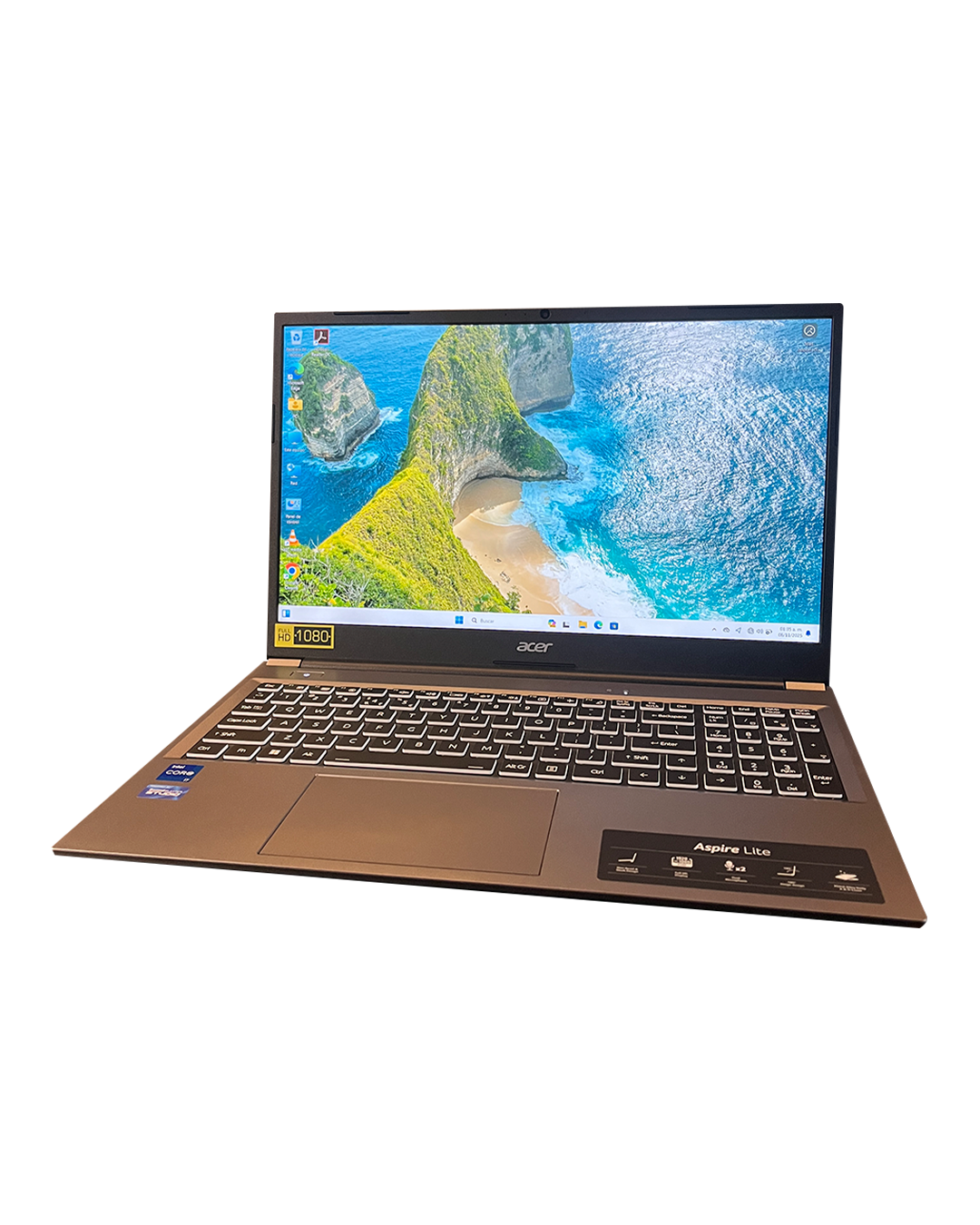 LAPTOP  ACER  Aspire Lite  CORE I7 -1255U/ 16GB / 512GB Wi-Fi 6 - Webcam