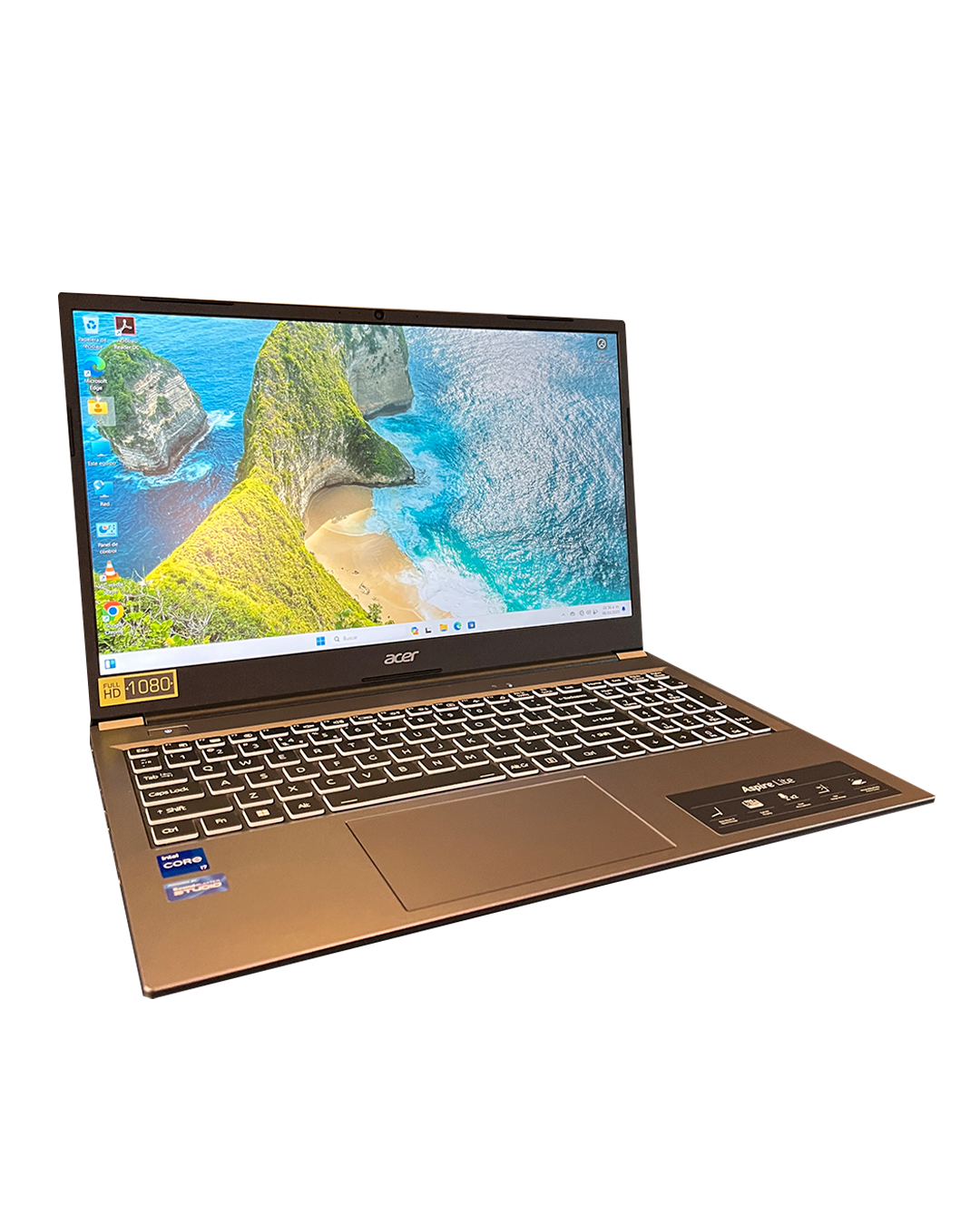 LAPTOP  ACER  Aspire Lite  CORE I7 -1255U/ 16GB / 512GB Wi-Fi 6 - Webcam-3