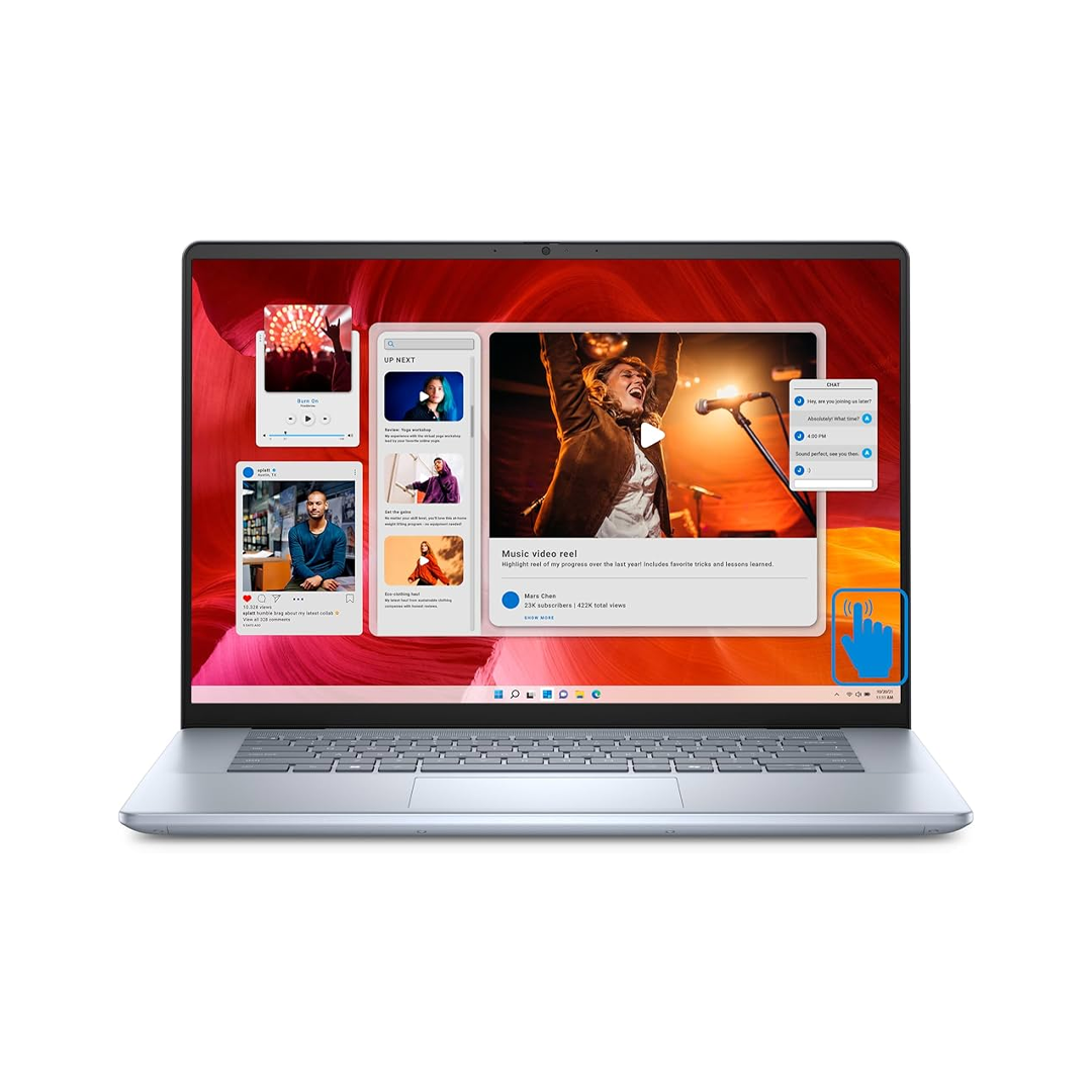 LAPTOP DELL INSPIRON  CORE ULTRA 9 185H  / 16GB / 512GB M.2  ( 1920 X 1080) " 16" TOUCH SCREEN