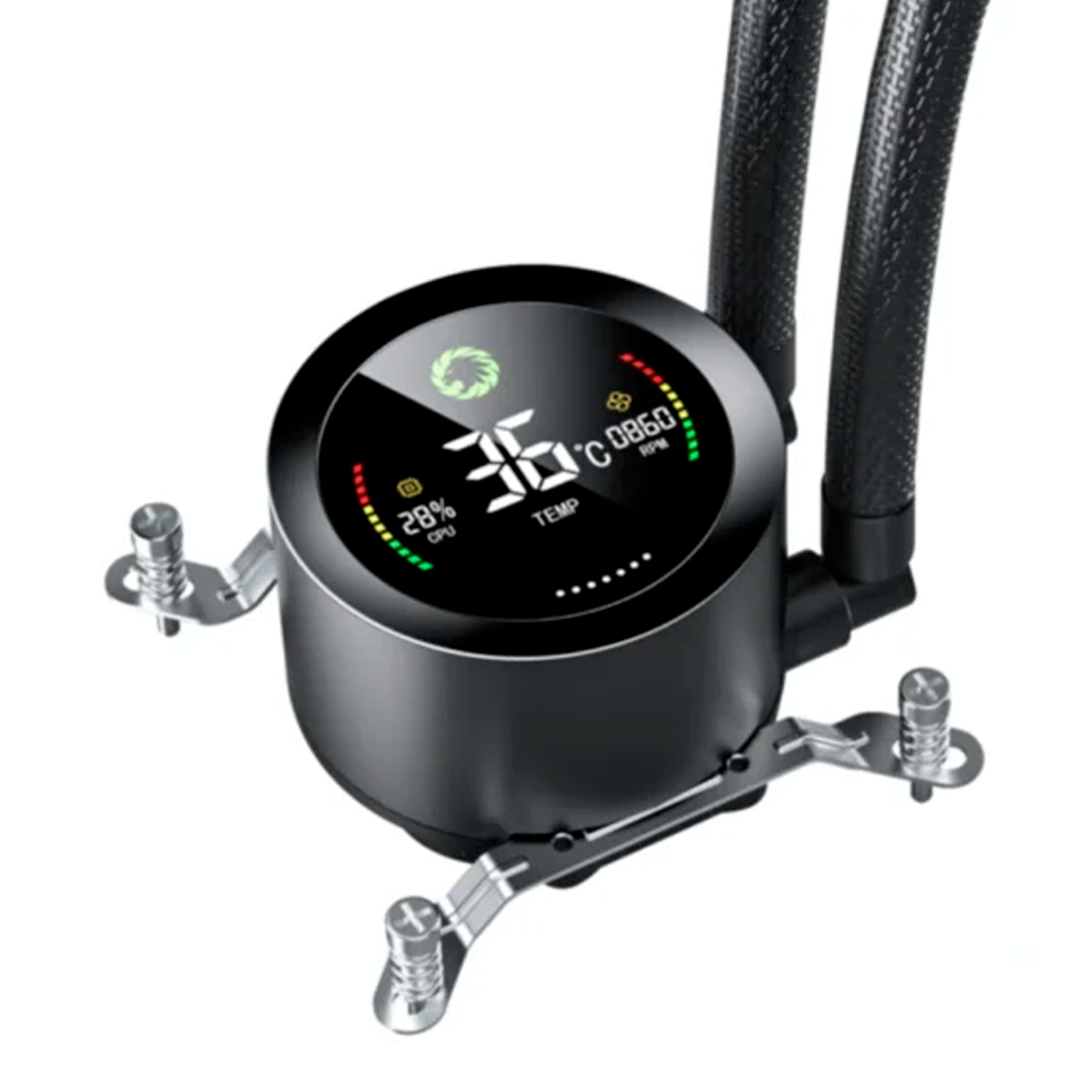 REFRIGERACION LIQUIDA 360MM ICEBURG DIGITAL GAMEMAX NEGRA