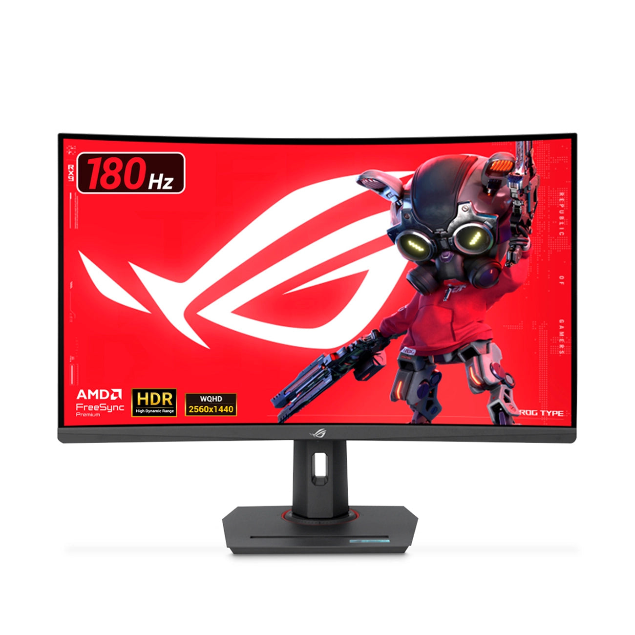 Monitor Gamer ASUS ROG Strix XG32WCS 32 pulgadas Curvo QHD 180Hz - Laptop Express Caracas