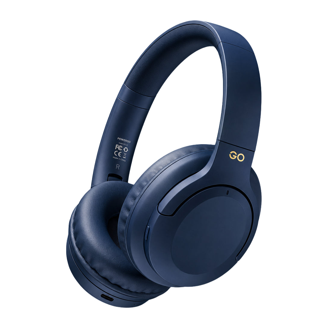 Audífonos inalámbricos Fantech GO WH02S Air en color azul con conectividad Bluetooth 5.3, diseño plegable, micrófono integrado y almohadillas acolchadas - Laptop Express Caracas