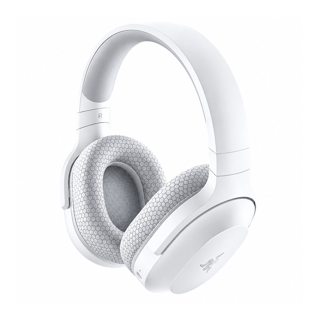 Audífonos inalámbricos Razer Barracuda X en color blanco con tecnología SmartSwitch dual, dongle USB-C, Bluetooth, drivers de 40mm y micrófono desmontable - Laptop Express Caracas