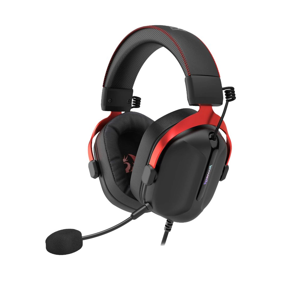 Audífonos gamer Redragon Cybill H312 con sonido envolvente 7.1 virtual, micrófono con cancelación de ruido y conexión USB - Laptop Express Caracas