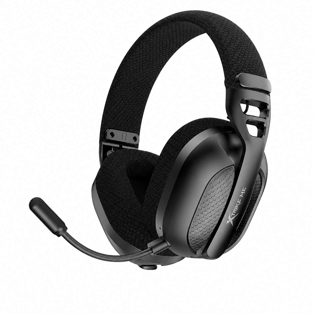 Audífonos gamer inalámbricos Xtrike Me GH-513W negros con triple conexión 2.4G, Bluetooth y USB - Laptop Express Caracas
