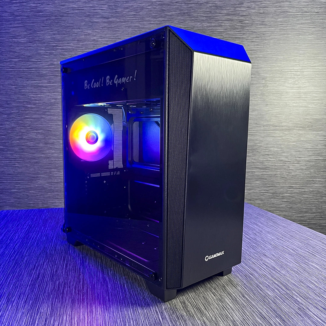 Case Gamer GameMax Nova N5 con ventana lateral y soporte ATX para ensambles de PC en Caracas - Laptop Express