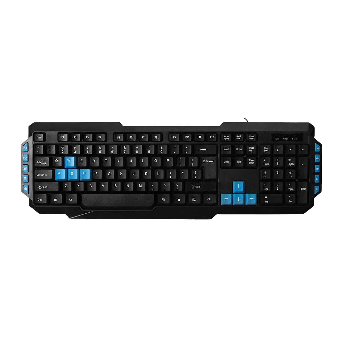 Combo gamer Gamdias Poseidon E1 3 en 1 con teclado retroiluminado, mouse óptico de 3200 DPI y audífonos con micrófono - Laptop Express Caracas