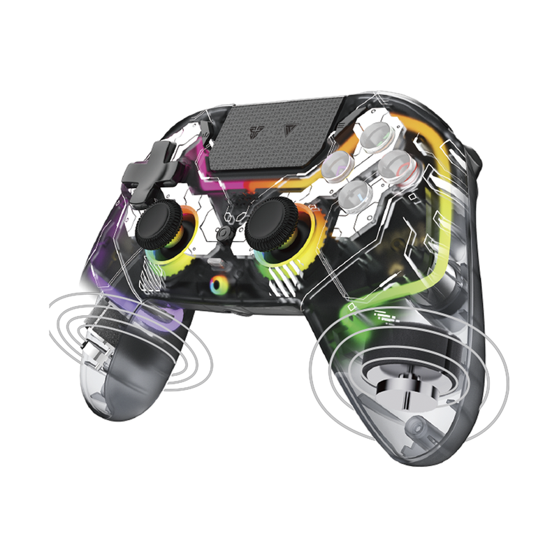 Control inalámbrico Fantech Nova Pro WGP14V2 Epsilon negro con switches magnéticos Hall Effect para PC y consolas - Laptop Express Caracas