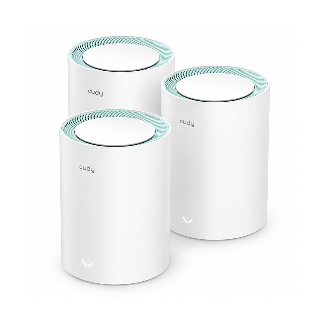 Sistema Mesh Cudy M1300 AC1200 | Pack de 3 | WiFi Gigabit | Cobertura Total Hogar - Laptop Express-1