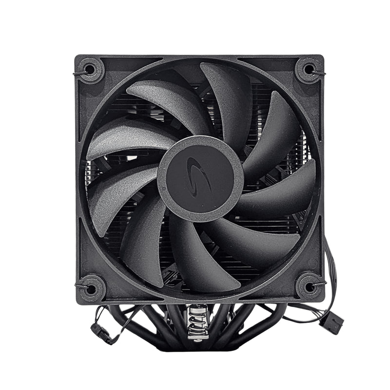 Disipador de aire para procesador de torre doble JEMIP Twin One con capacidad de enfriamiento tdp 240w iluminacion argb compatible con socket intel lga 1700 y amd am5 - Laptop Express Caracas