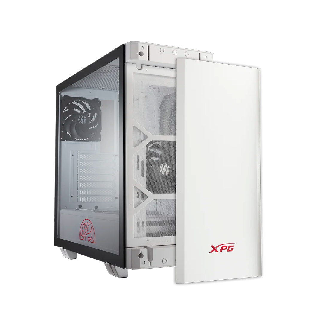 CASE XPG INVADER MATX BLANCO 2 FANES-2