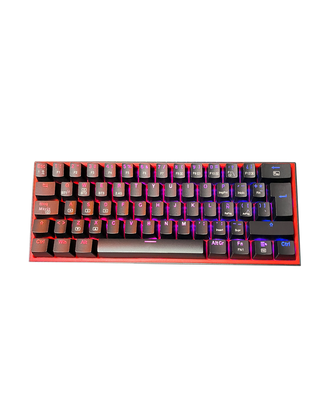 TECLADO FIZZ K616 RGB NEGRO REDRAGON