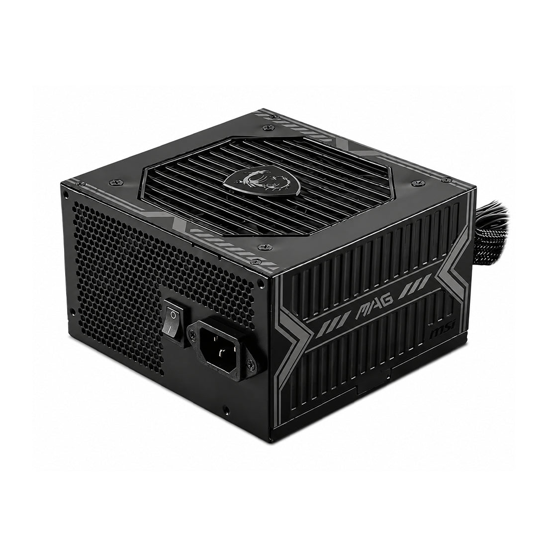 Fuente de poder certificada MSI MAG A650BN de 650W 80 Plus Bronze con PFC activo y protecciones eléctricas - Laptop Express Caracas