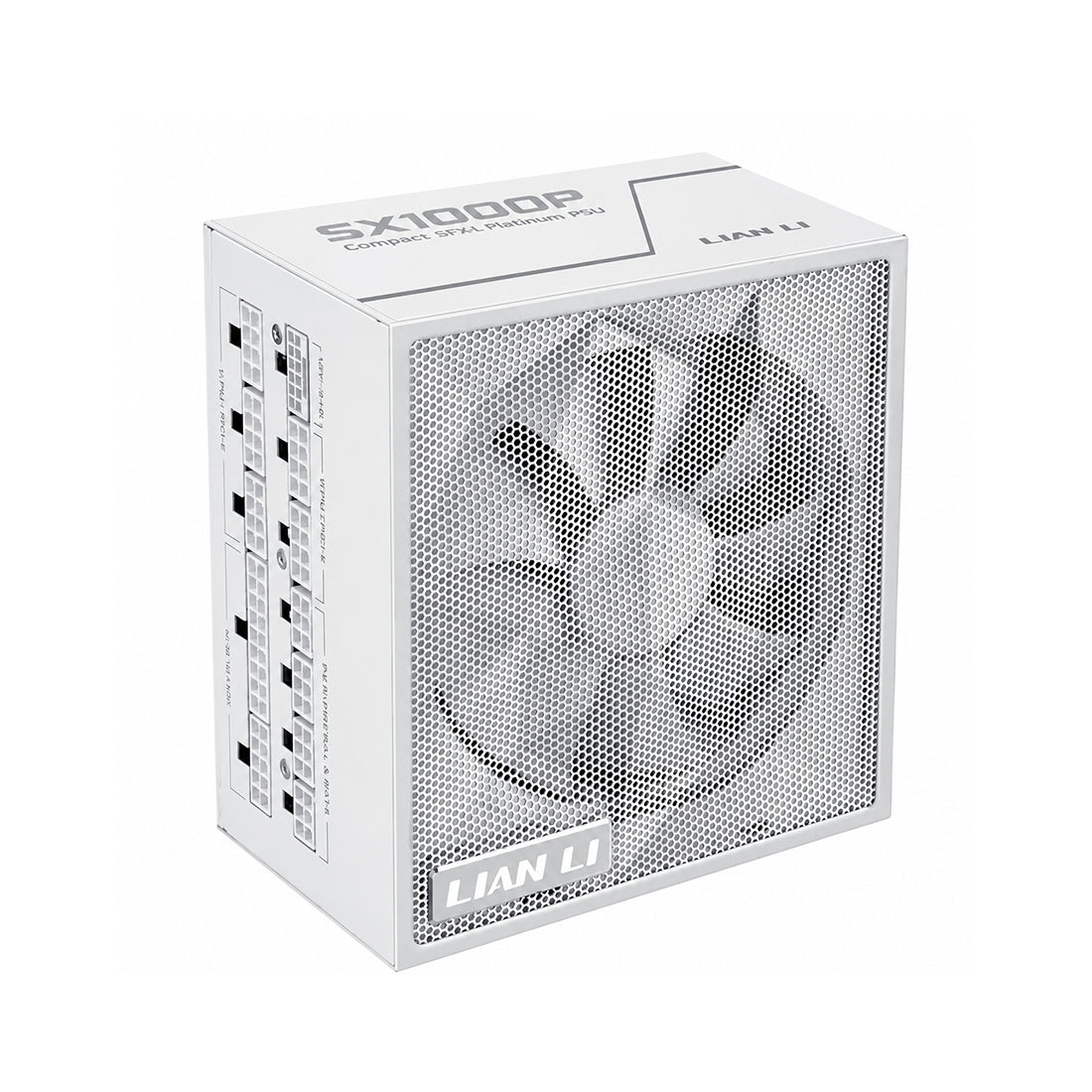 Fuente de poder Lian Li 1000W 80 Plus Platinum full modular en color blanco factor de forma SFX-L para PC Gamer - Laptop Express Caracas