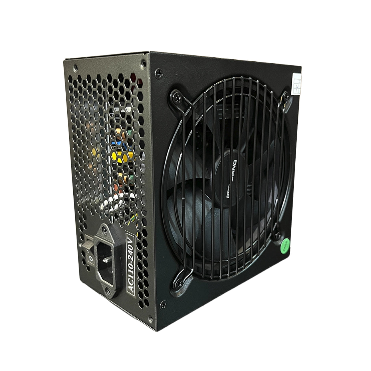 Fuente de poder certificada 80 Plus Bronze ESGAMING 650W color negro - Laptop Express Caracas