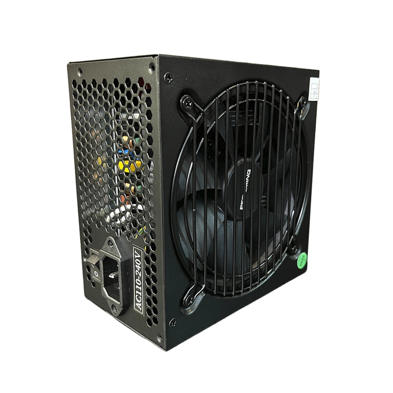 Fuente de poder certificada 80 Plus Bronze ESGAMING 650W color negro - Laptop Express Caracas
