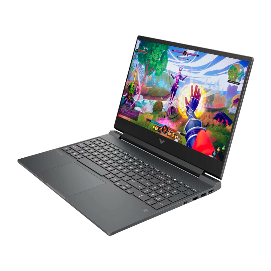 Laptop HP Victus Gaming color mica silver con teclado retroiluminado, tarjeta de video RTX 5060 y procesador i7 de 13ra generación - Laptop Express Caracas