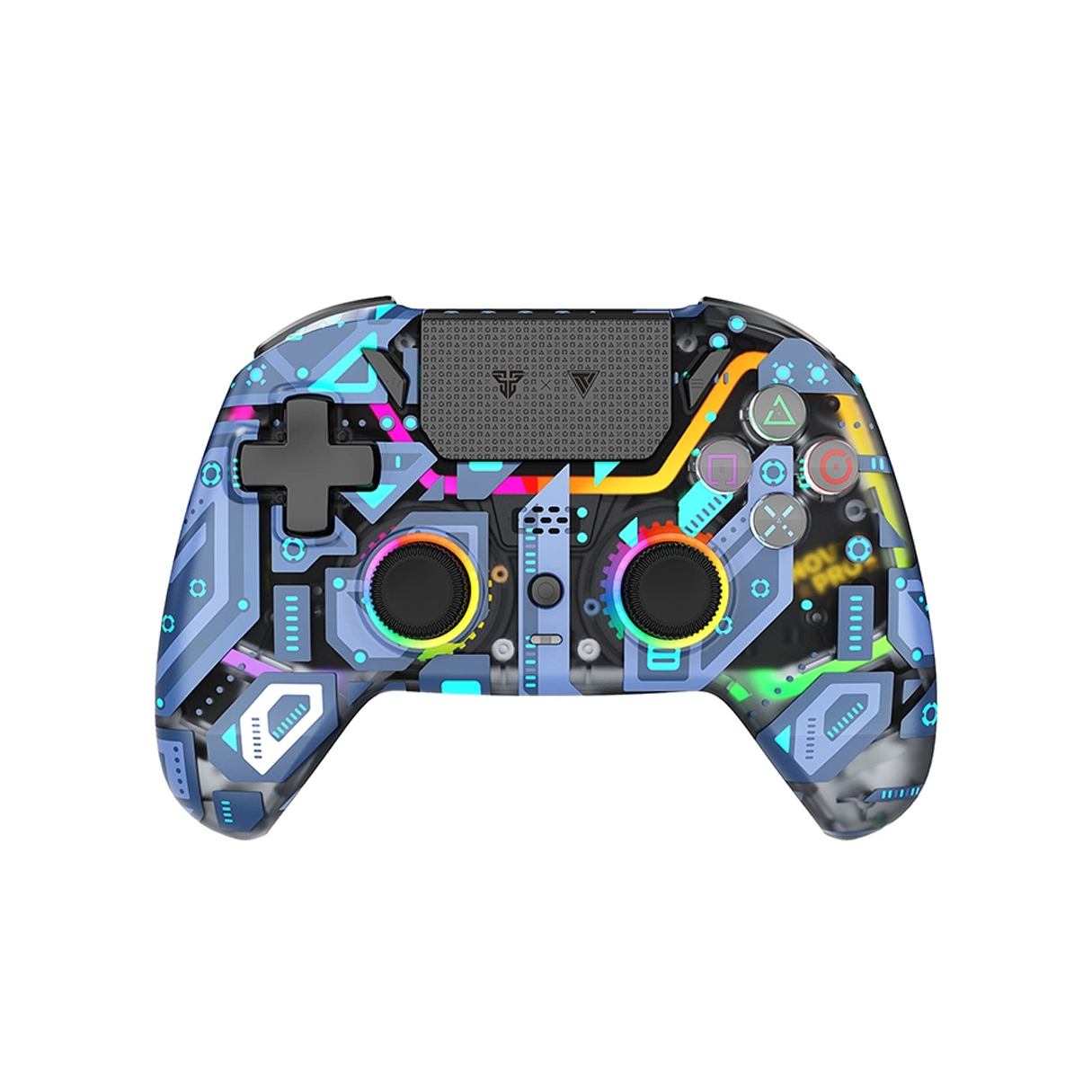 CONTROL GAMEPAD FANTECH NOVA PRO WGP14V2 POLARIS AZUL SWITCH MAGNETICO