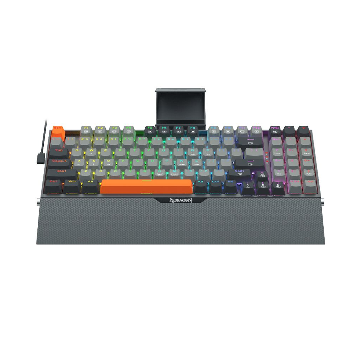 TECLADO MECANICO REDRAGON OLAF NEGRO - GRIS K648GG-RGB-3