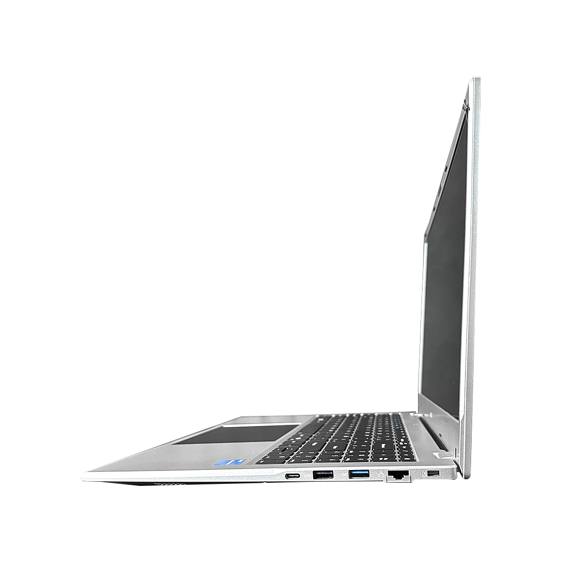 Laptop Jemip Swift 4020 abierta mostrando pantalla Full HD con panel IPS y diseño delgado plateado - Laptop Express Caracas