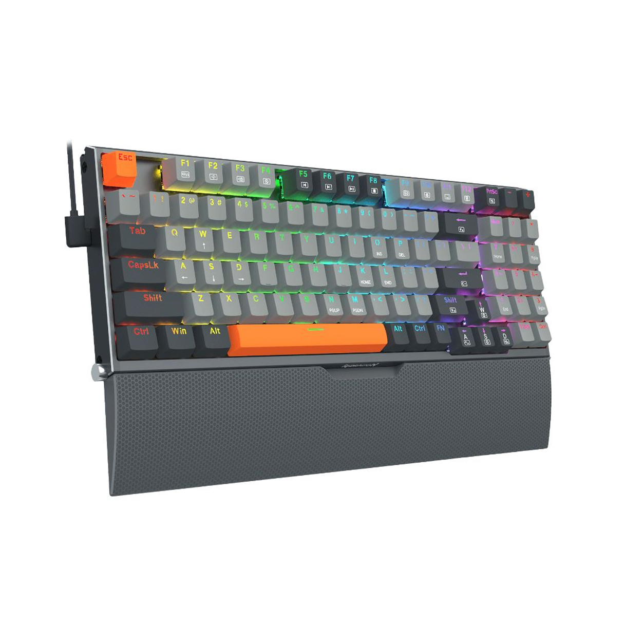 TECLADO MECANICO REDRAGON OLAF NEGRO - GRIS K648GG-RGB