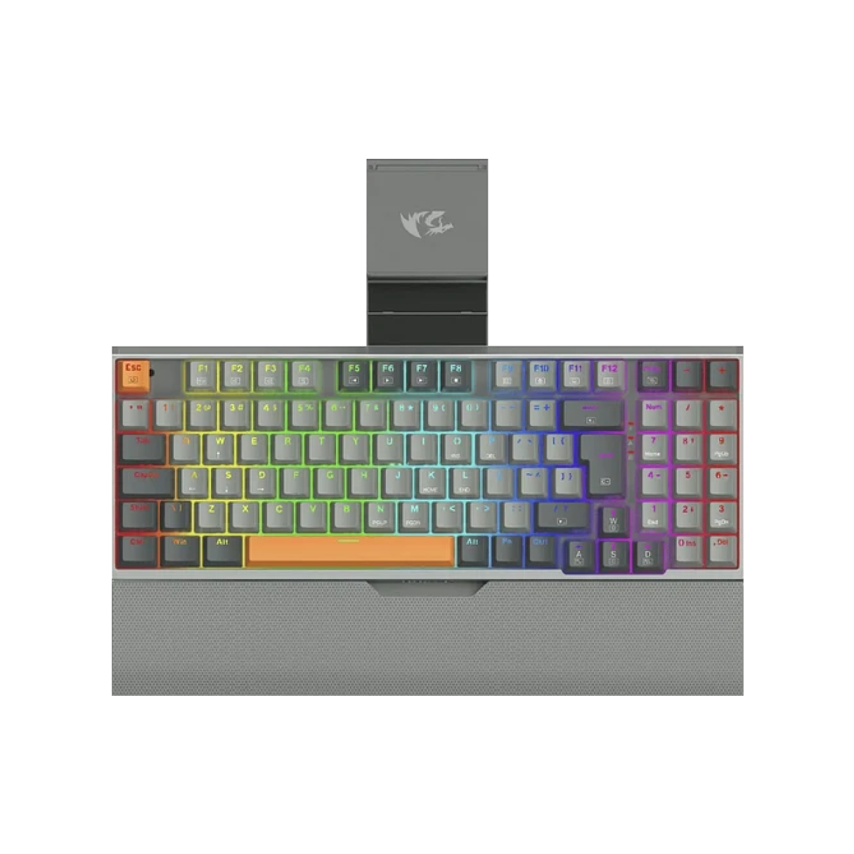 TECLADO MECANICO REDRAGON OLAF NEGRO - GRIS K648GG-RGB