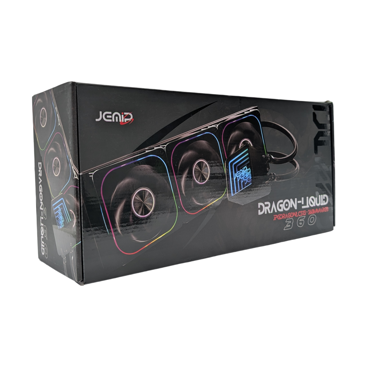 REFRIGERACION LIQUIDA JEMIP 360MM DRAGON-LIQUID X 360 ARGB AM4-AM5/LGA-1700 NEGRO