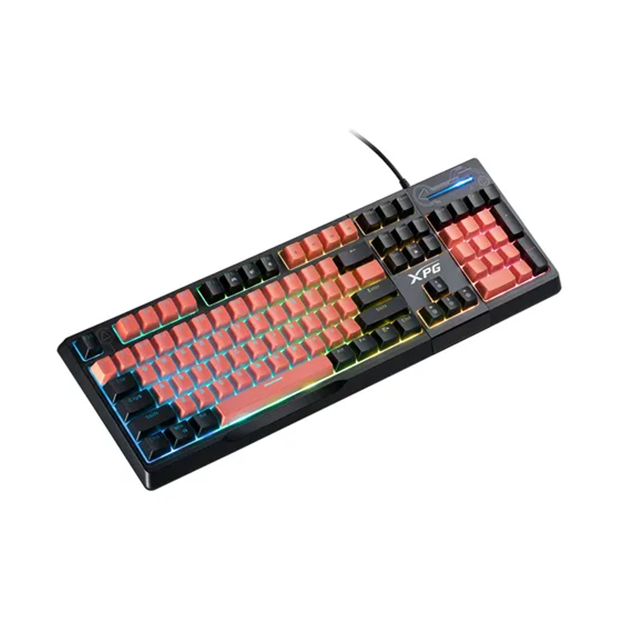 TECLADO XPG GAMING SEEKER 105Z-BK USB NEGRO-NARANJA-3
