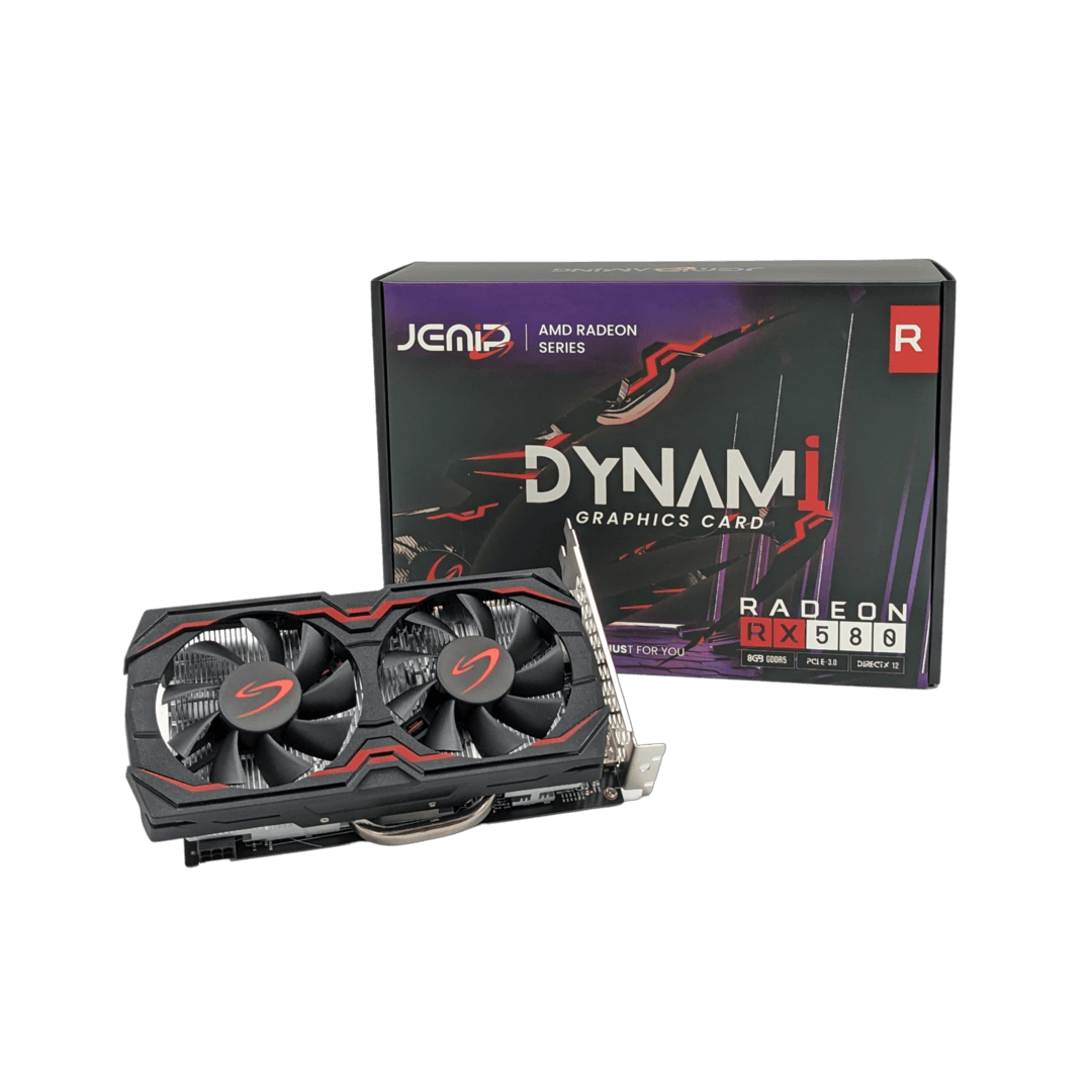 TARJETA  DE VIDEO RX580 8GB JEMIP  DYNAMI-2