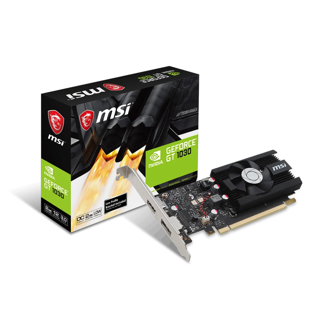 TARJETA DE VIDEO MSI  GT1030  4GB  LOW PROFILE-3