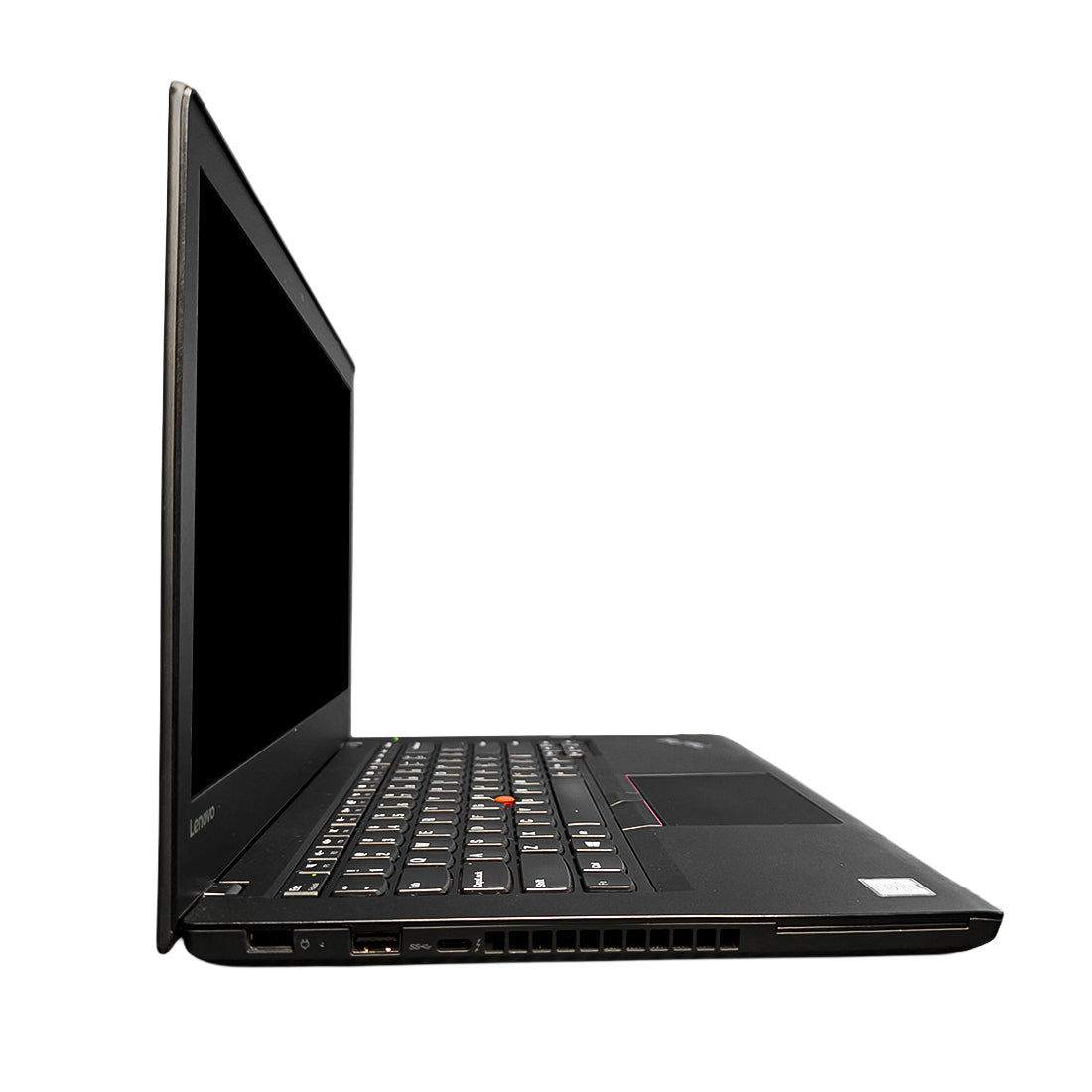 Laptop corporativa Lenovo ThinkPad en color negro con procesador Intel Core i7 de 6ta generación, 8GB de RAM, 120GB SSD M.2, pantalla de 14 pulgadas y condición reacondicionada - Laptop Express Caracas