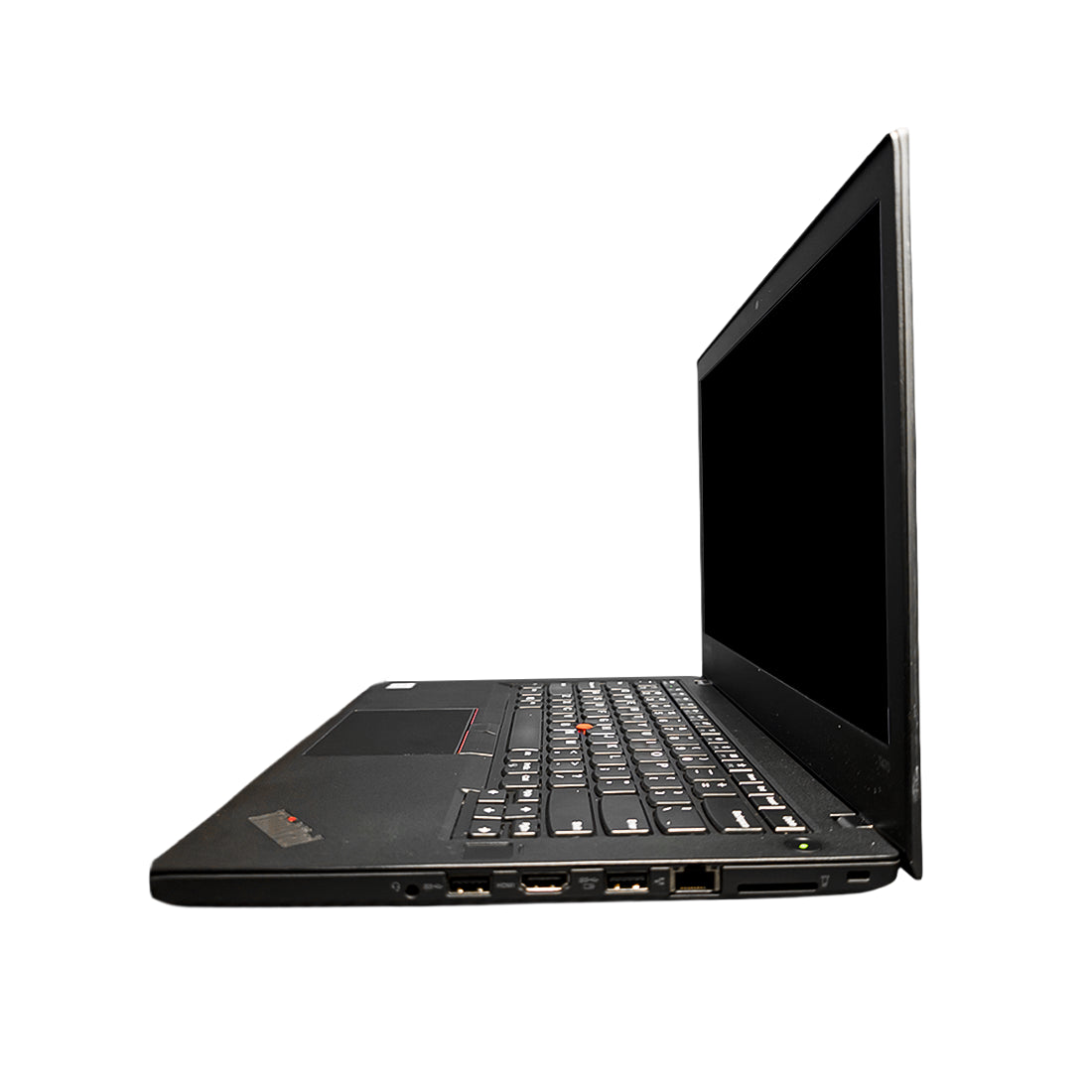 Laptop corporativa Lenovo ThinkPad en color negro con procesador Intel Core i7 de 6ta generación, 8GB de RAM, 120GB SSD M.2, pantalla de 14 pulgadas y condición reacondicionada - Laptop Express Caracas