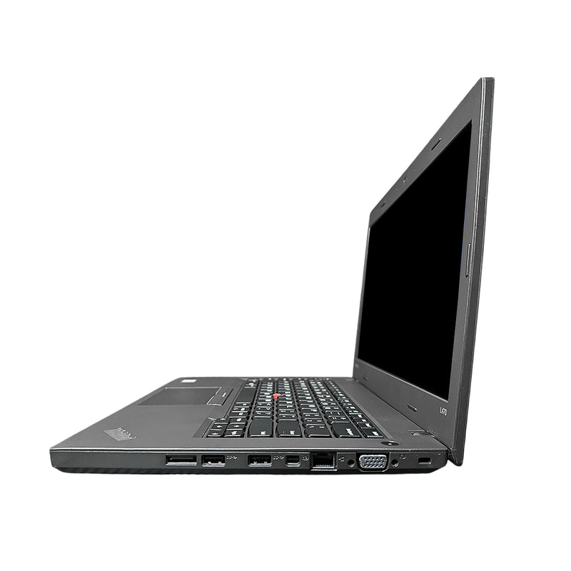 Laptop corporativa Lenovo ThinkPad L470 reacondicionada con procesador Intel Core i5 de 7ma generacion, 8GB de memoria RAM y disco solido de 128GB M.2 - Laptop Express Caracas