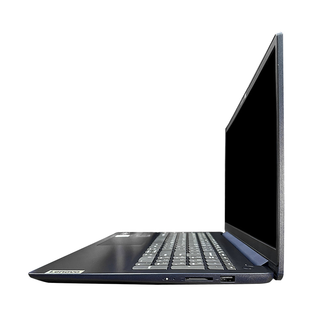Laptop Lenovo IdeaPad 1 gris abierta mostrando pantalla táctil de 15.6 pulgadas y procesador AMD Ryzen 5 - Laptop Express Caracas