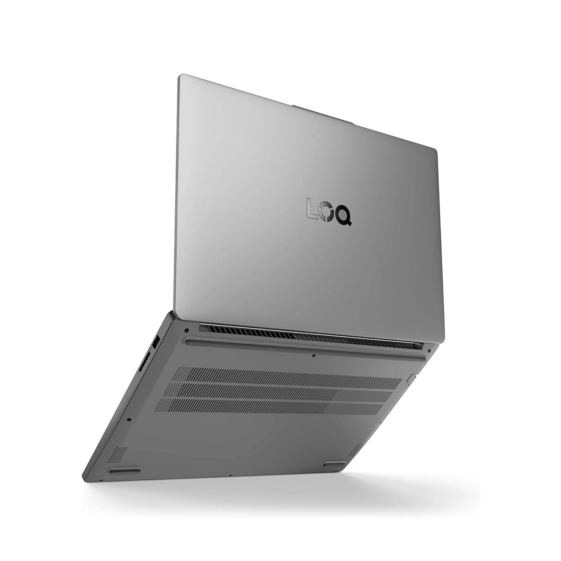 Laptop Lenovo LOQ 15 gris con teclado retroiluminado, tarjeta de video RTX 2050 y procesador i5 de serie HX - Laptop Express Caracas
