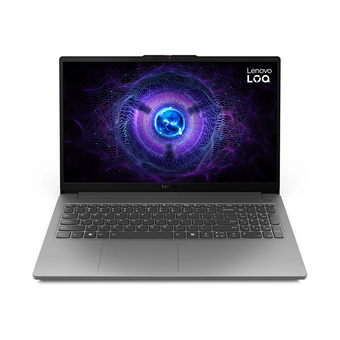 Laptop Lenovo LOQ 15 gris con teclado retroiluminado, tarjeta de video RTX 2050 y procesador i5 de serie HX - Laptop Express Caracas
