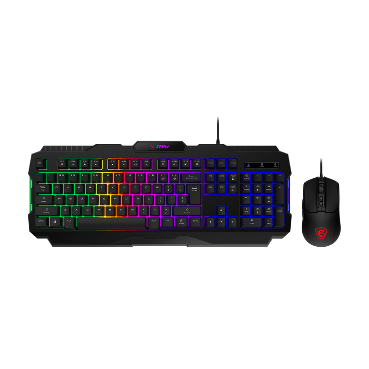 COMBO TECLADO Y MOUSE MSI FORGE GK100