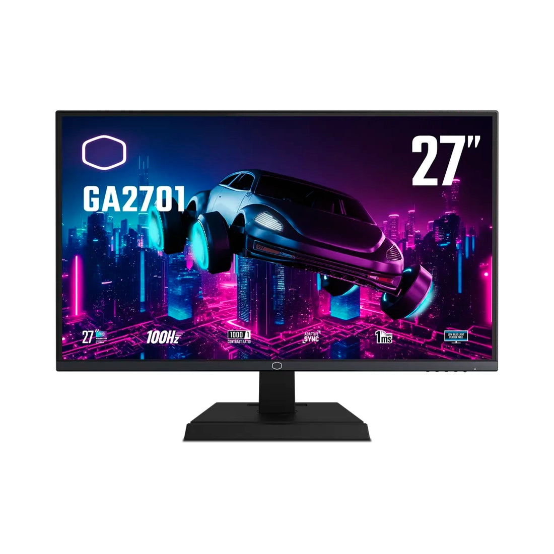 Monitor Cooler Master GA2701 de 27 pulgadas Full HD 1080p con panel IPS y 100Hz de tasa de refresco - Laptop Express Caracas