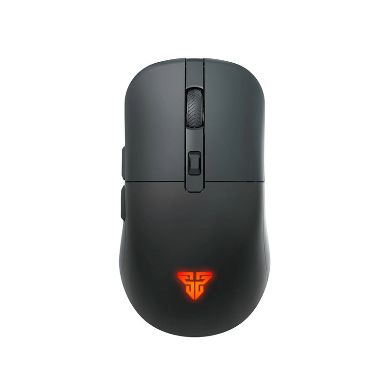 Mouse gamer inalámbrico Fantech Kanata WG9RD negro con base de carga magnética e iluminación LED - Laptop Express Caracas