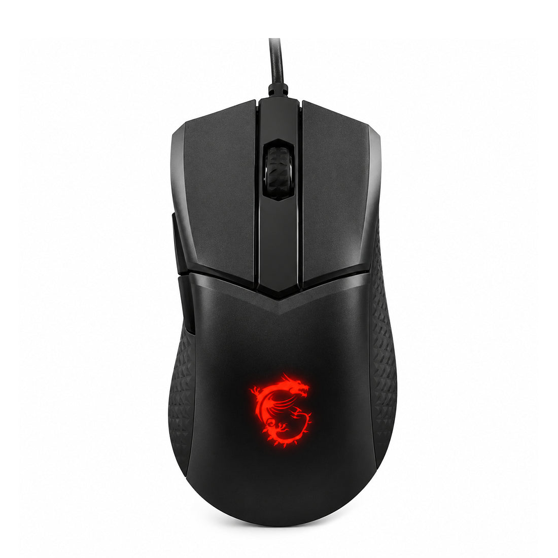 Mouse gamer ligero MSI Clutch GM31 con 12,000 DPI, 6 botones programables e iluminación RGB - Laptop Express Caracas
