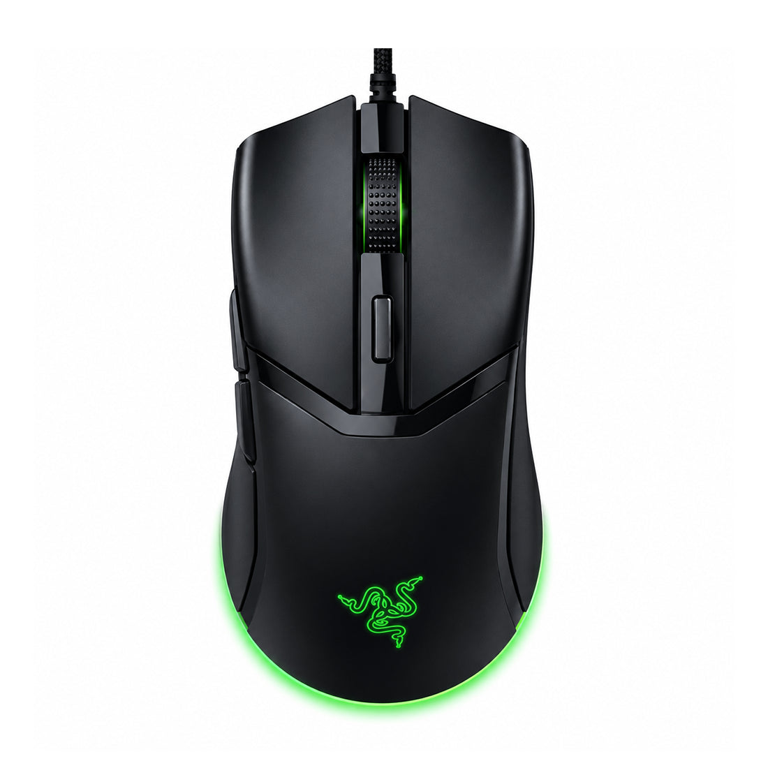 Mouse gamer cableado Razer Cobra en color negro con sensor óptico de 8500 DPI, 6 botones programables, switches ópticos de 3ra generación e iluminación RGB Chroma - Laptop Express Caracas
