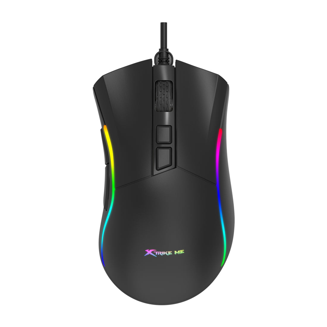 Mouse gaming Xtrike Me GM-226 con 7200 DPI, 7 botones y efectos de iluminación RGB - Laptop Express Caracas