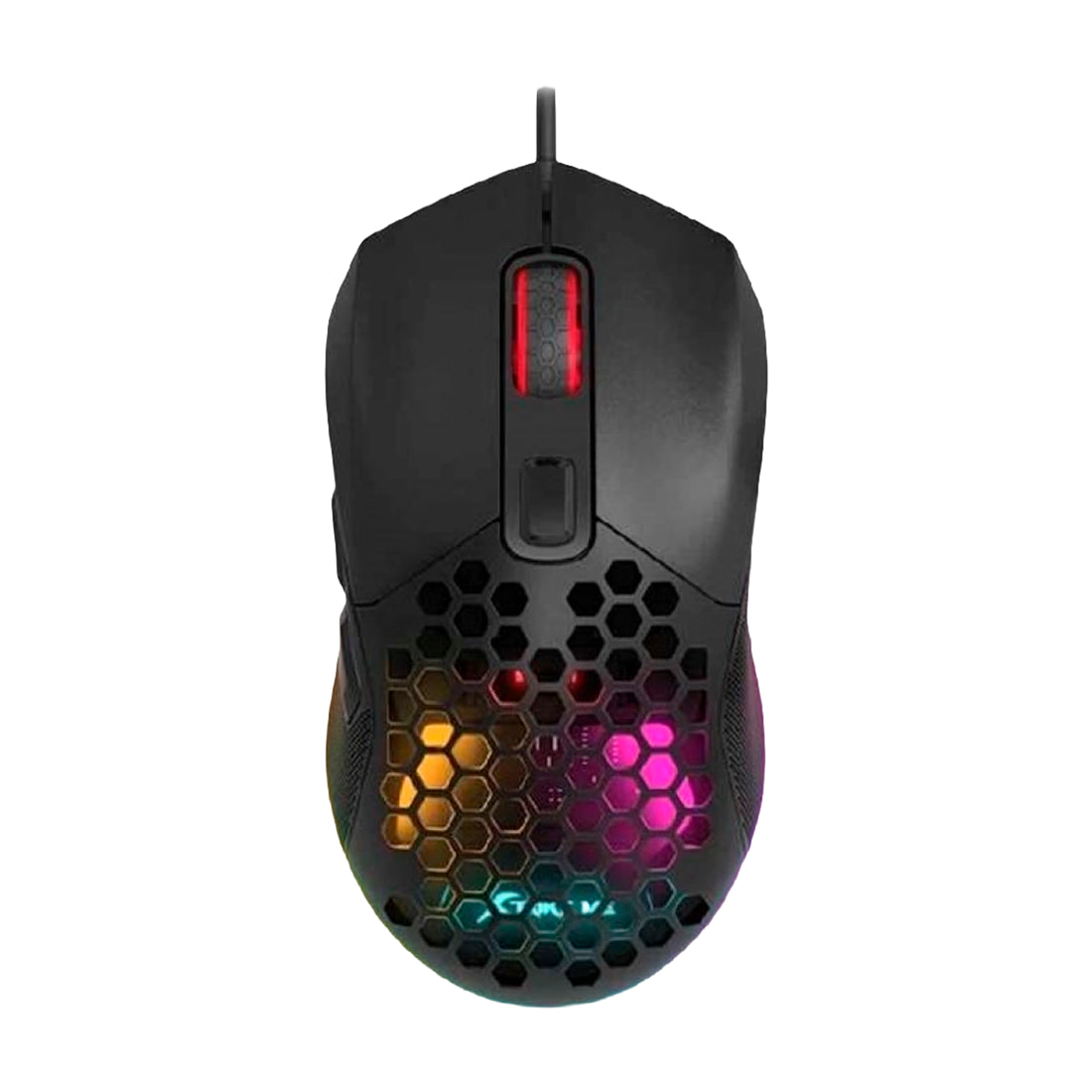 Mouse gaming Xtrike Me GM-316 color negro con iluminación RGB y 7 botones programables - Laptop Express Caracas
