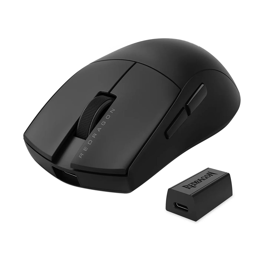 Mouse gaming inalámbrico Redragon King Pro M916-PRO-4K negro con sensor Pixart 3395 y tasa de sondeo de 4000Hz - Laptop Express Caracas