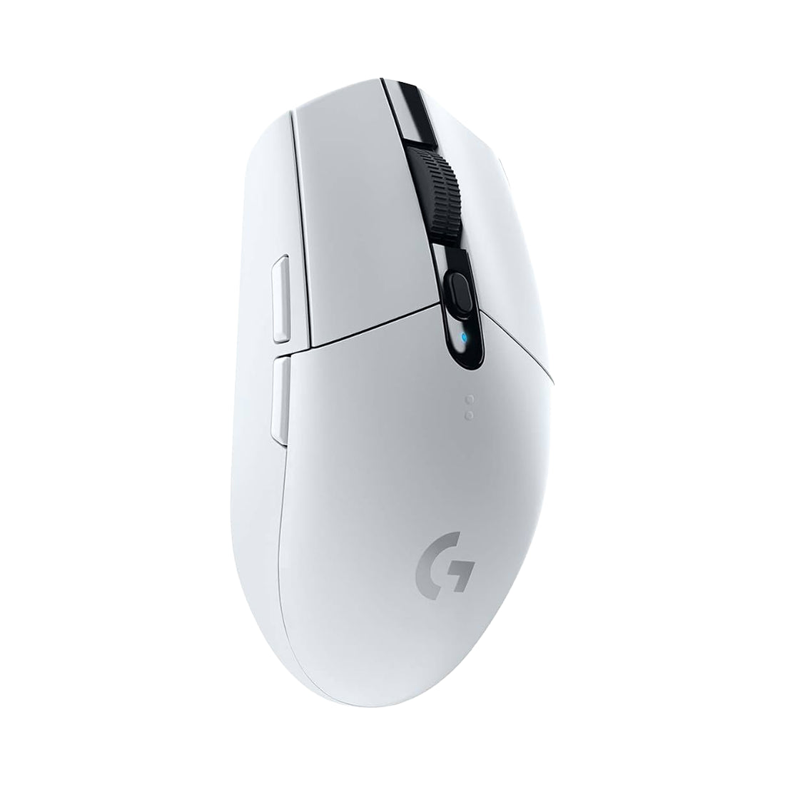 Mouse gamer inalambrico Logitech G304 Lightspeed en color blanco con sensor HERO de 12000 DPI, tecnologia Lightspeed de 1 ms y 6 botones programables - Laptop Express Caracas